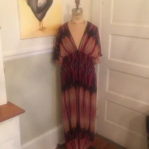 Anthropologie Love Sam Boho Maxi Dress